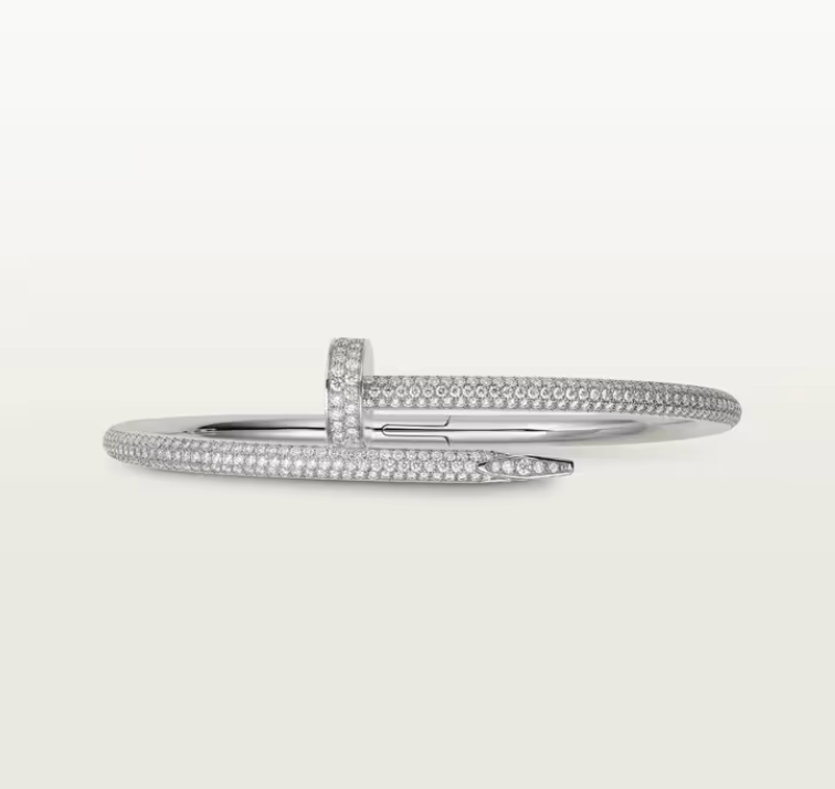 Juste un Clou bracelet, classic model, diamonds